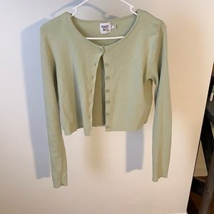 princess polly cropped cardigan